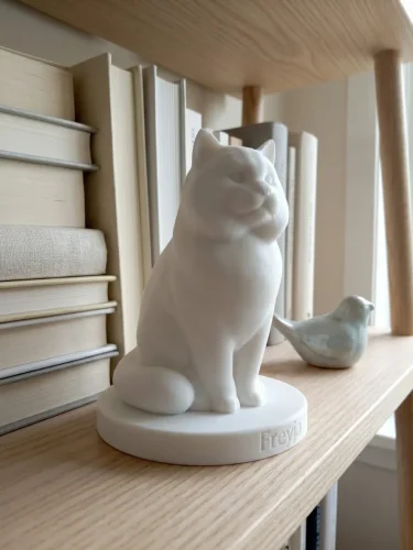 Ragdoll Cat Urn — Extra-Fine 3D Printed Memorial for Ashes | Free Name Engraving photo review