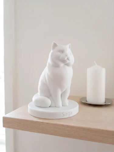 Ragdoll Cat Urn — Extra-Fine 3D Printed Memorial for Ashes | Free Name Engraving photo review